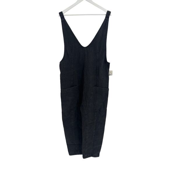 Free People Black We The Free High Roller Jumpsuit Size L - Picture 5 of 15
